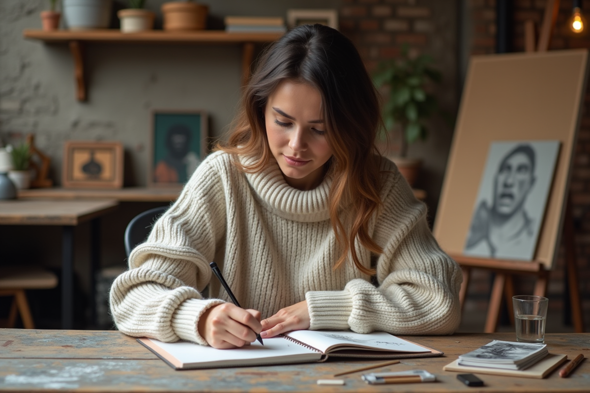 Représentation de la créativité : techniques et approches artistiques